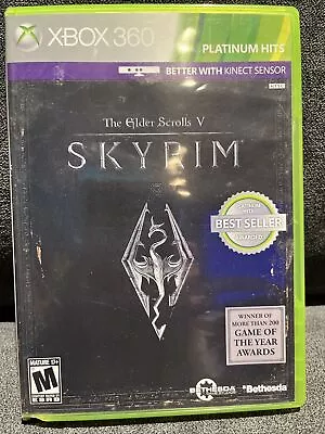 The Elder Scrolls V: Skyrim (Microsoft Xbox 360 2011) Complete CIB • $5.99