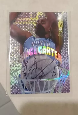 Vince Carter 1998 Collector's Edge Pro Signature Authentic  • $51