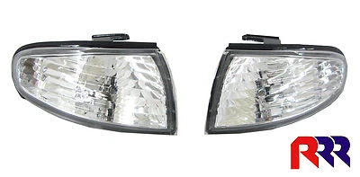 For Nissan 200sx S14 S1 94-96 Corner Light Diamond Clear- Pair (lh+ Rh) • $70.64