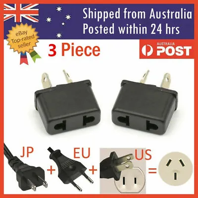 $7.99 • Buy 3PCS US EU USA CHINA To AU Australia Plug AC DC Power Adapter Travel Converter