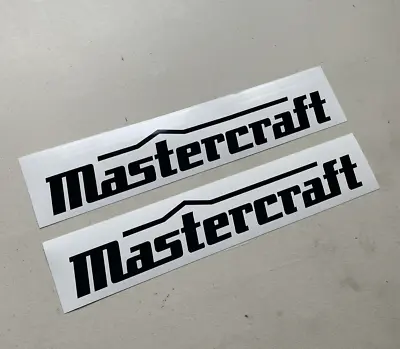 $12.64 • Buy Mastercraft Ski Boats Vintage 12  SET OF 2 Vinyl Decal Sticker