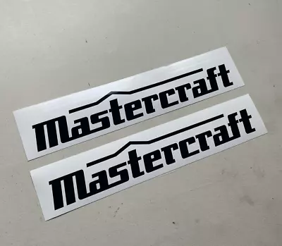 Mastercraft Ski Boats Vintage 12  SET OF 2 Vinyl Decal Sticker • $14.54