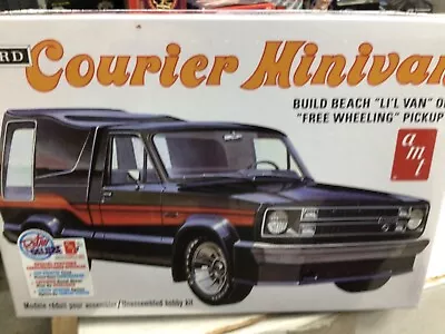 AMT 1210 1978 FORD COURIER PICKUP TRUCK “Minivan” 2n1 Kit 1/25 McM FS • $22.88