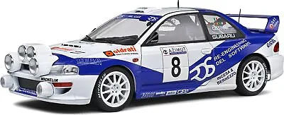 2000 Subaru Impreza S5 Wrc99 White Rally Azimut Di Monza  In 1:18 Scale • $57.81