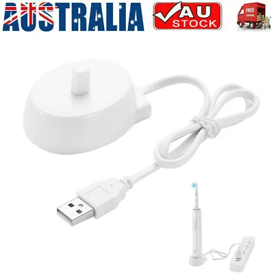 USB Plug Electric Toothbrush Charger Dock For Braun Oral B Charging Base AUS • $12.89