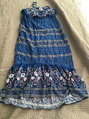 Hm Girl Youth Strap Dress Size 10-12 Y Cotton Preowned • $4