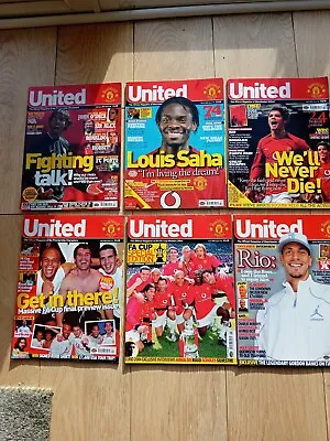 Manchester United Official Magazines 12 Off • £3