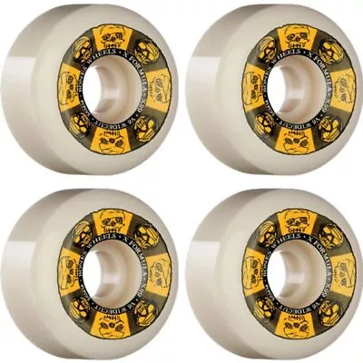 Bones Wheels  X-Formula X99 V6 Wide Cut Skateboard Wheels - 56mm 99a (Set Of 4) • $40.99