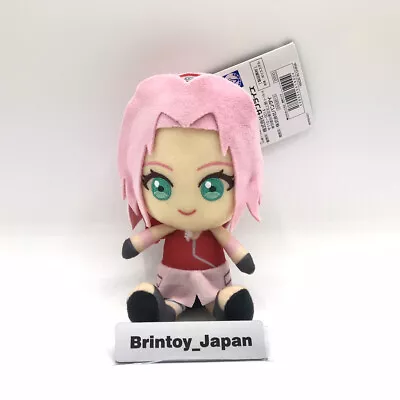 NARUTO Sakura Haruno Chibi Plush Toy 15cm BANDAI Nijigen No Mori New Japan • £58.12