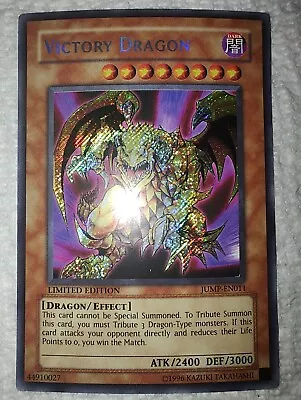 YuGiOh Victory Dragon Secret Rare Limited Edition JUMP-EN011 NM-Mint • $18