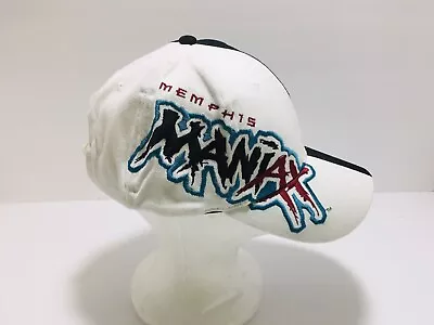 XFL - Memphis Maniax - Color Block Embroidered Adjustable Hat Rare WWE Cap AX • $54.97
