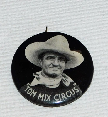 $18.99 • Buy Tom Mix Circus Vintage Cowboy Pin