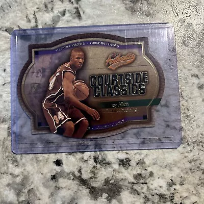 2002-03 Fleer Authentix Courtside Classics Ray Allen • $1.50