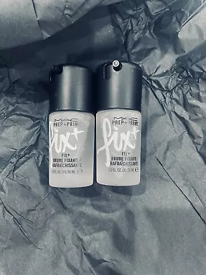 2× MAC Prep Prime Fix Plus Makeup Setting Spray Mist -Travel/Mini 1oz/30ml Ea  • $16.95