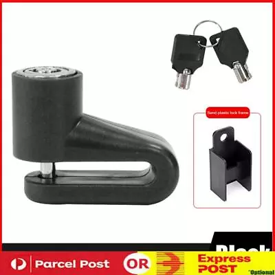 Electric Scooter Disc Brake Lock Anti Theft With Lock Frame For M365 (Black) • $13.19