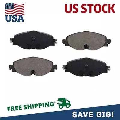 Front Ceramic Brake Pads For Audi A3 TT Quattro Volkswagen Golf GTI Jetta • $21.17