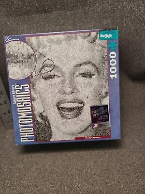 NEW Marilyn Monroe Photomosaics Buffalo Puzzle By Robert Silvers 1000 Piece • $14