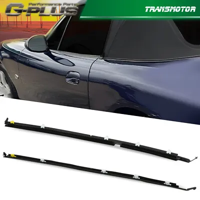 Weatherstrip Seals Door Glass Window Right + Left Side Fit For 90-05 Miata MX-5 • $40.81