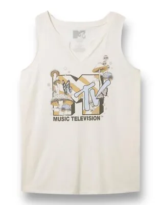 TORRID MTV Classic Fit Cotton Notch Neck Tank NWT Size 3X • £25.08