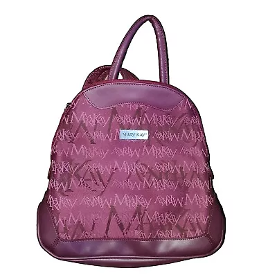 Mary Kay Backpack Purse Maroon Travel Tote Limited Edition Zippered Pockets  • $34.99