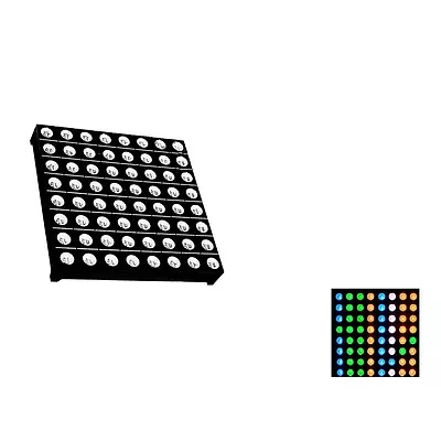 £5.33 • Buy 1PCS 5mm 8*8 8x8 Full Colour RGB LED Dot Matrix Display Module Common Anode K9