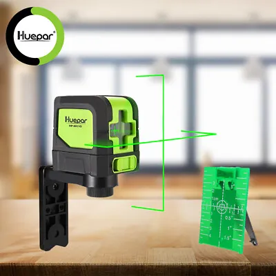 Huepar Laser Level With Bright Green Cross Line Self Leveling Measure Tool 9011G • £33.99