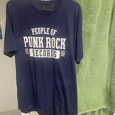 People Of Punk Rock Records Large Tshirt Nofx Pennywise Punk Bad Religion • $10