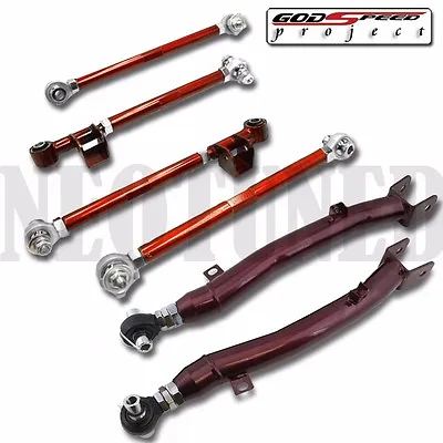 Godspeed For 02-07 Wrx Sti 93-01 Impreza 6 Piece Rear Lateral Link+trailing Arms • $340