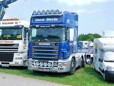 Truck Photo - Dave Bevis Weymouth Scania 124 Lorry R597 Tst • £0.90