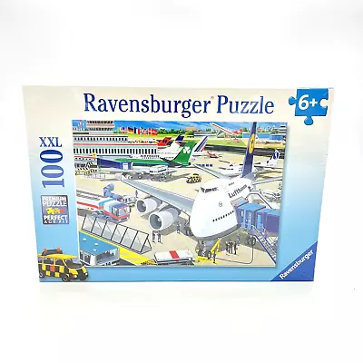 Ravensburger Puzzle Airport 100 Pieces Ages 6+ Vintage 1997 NEW SEALED • $31.99