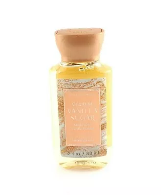 Bath Body Works Warm Vanilla Sugar Made Aloe Vitamin E Shower Gel 3oz USA Seller • £12.54