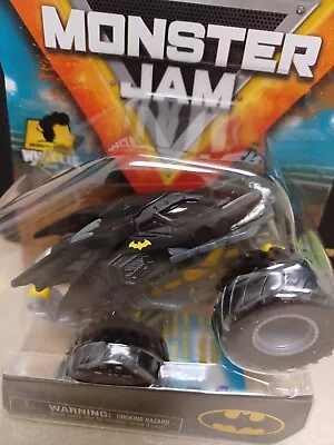 Hot Wheels BATMAN Monster Jam Truck Wheelie Batmobile 2022 • $12.95