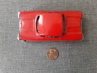 Vintage Marx 1950's Line Mar Toys Japan Red Tin Friction Car • $27.97