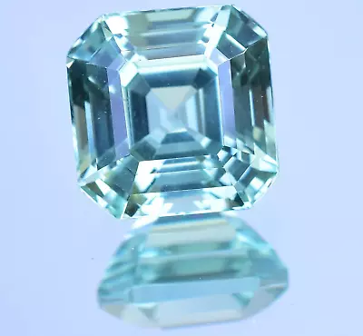 21.20 Ct Natural Green Montana Sapphire Octagon Cut Flawless Certified Gemstone • $1.25
