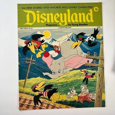 Vintage DISNEYLAND Magazine/comic No 39 -  Rare 1970s DisneyMania Item • $12