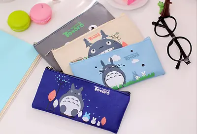 £3.25 • Buy Canvas Totoro Cat Pencil Pen Case School Stationary Cute Fab Gift Kids Party 