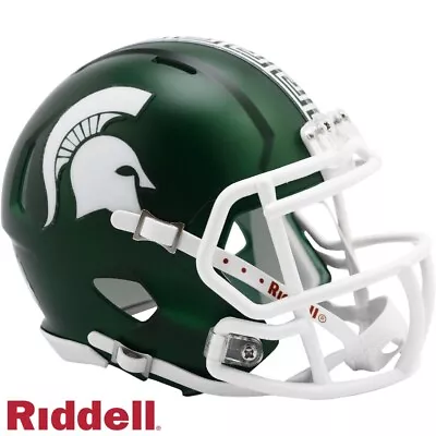 *sale* Michigan State Spartans Speed Mini Ncaa Football Helmet Riddell! • $32.77