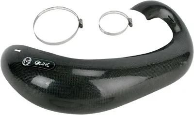 Moose Racing 2-Stroke Carbon Fiber Pipe Guard-Yamaha-YZ 250-99-24-FMF - Motocros • $159.95