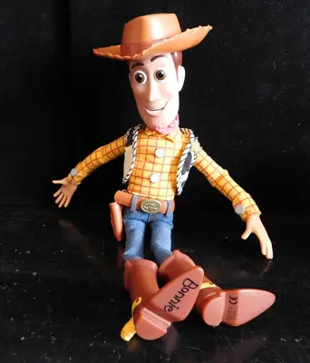 $25 • Buy Disney Toy Story Pull String Woody Cowboy Hat Thinkway Plush Doll Figure Works