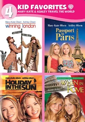 Mary-kate And Ashley Olsen - New 4 Dvd Set [winning London / Holiday In The Sun] • $21.99