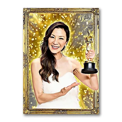 Michelle Yeoh Gold Getter Sketch Card Limited 05/30 Dr. Dunk Signed • $6.99