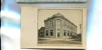 Monroe Wisconsin Savings Bank Real Photo Postcard 1909 7091r • $26.99