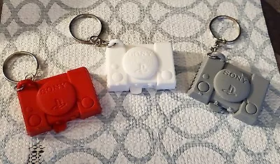 SONY PS1 PlayStation One Mini Console Key Chain Keychain Mini Video Game Console • $8.99