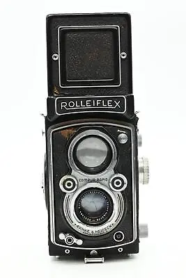 Rolleiflex 3.5 TLR Medium Format Camera W/75mm F3.5 Xenar Lens *Read #923 • $237.55