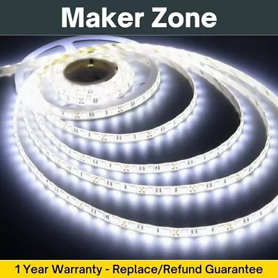 $261.35 • Buy [MZ] 5m 12V 60Led/M IP65 Waterproof 5050 LED Strip Lights White Cool/Warm