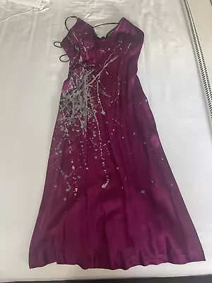 MISS SIXTY Purple With Silver Detail  Dress Size S. • $80