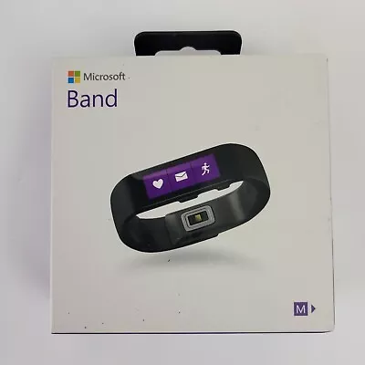 Microsoft Band Smart Fitness Watch Model 1619 Size M Medium NEW SEALED BOX • $29.99