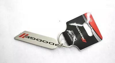 Mopar Dodge Elite Car Truck House Key Chain Plasti Color Chrome Finish • $9.98