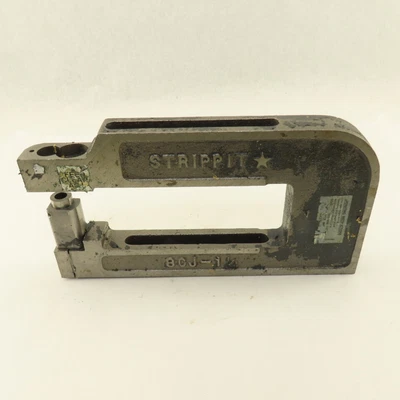 $58.49 • Buy Strippit 8CJ-1-1/4 1-1/4  X 8  Throat C-Frame Punch Die Tooling Press Brake