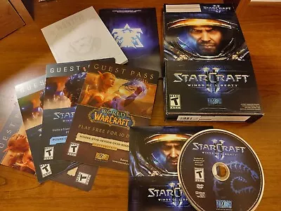 StarCraft II Wings Of Liberty For Microsoft Windows PC! Complete! Tested! • $5